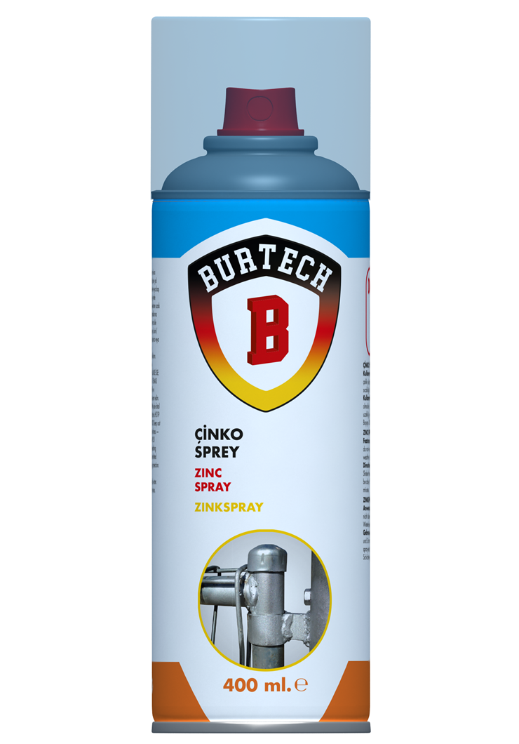 BURTECH ÇINKO SPREY 400 ml.